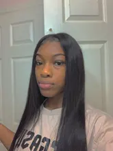 Extensiones de cabello humano liso con cierre, cabello Remy brasileño tejido, 3, 4 mechones, 30, 32, 34 y 36 pulgadas