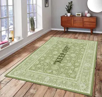 

KEEP OFF 64 Patterned Carpet ,Non Slip Floor Carpet,Teen's Carpet,Turkish Rug