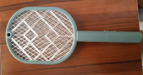 Hot Sale 4000V Electric Insect Racket Swatter Zapper USB Rechargeable Summer Mosquito Swatter Kill Fly Bug Zapper Killer Trap photo review