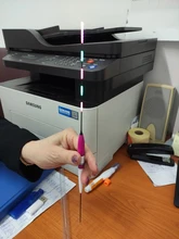 3 unids/lote pesca eléctrica flota noche luz flotadores luminosos Balsa Boya agua fresca Flotador carpa aparejos de pesca sin batería