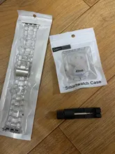 Bracelet Watchband-Accessories Apple Watch Newest-Strap Transparent 40mm 44mm 38mm 42mm