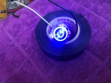 Switch Ring-Lamp-Power Symbol-Button Led-Light Metal 16mm Waterproof Self-Lock NO 1NO1NC