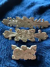 KAK-Manijas para cabinete de cocina, conjunto de mangos de zinc en aleación de marfil, ideal para puerta de alacena, cajón, perillas, muebles de moda europea, equipo de manijas