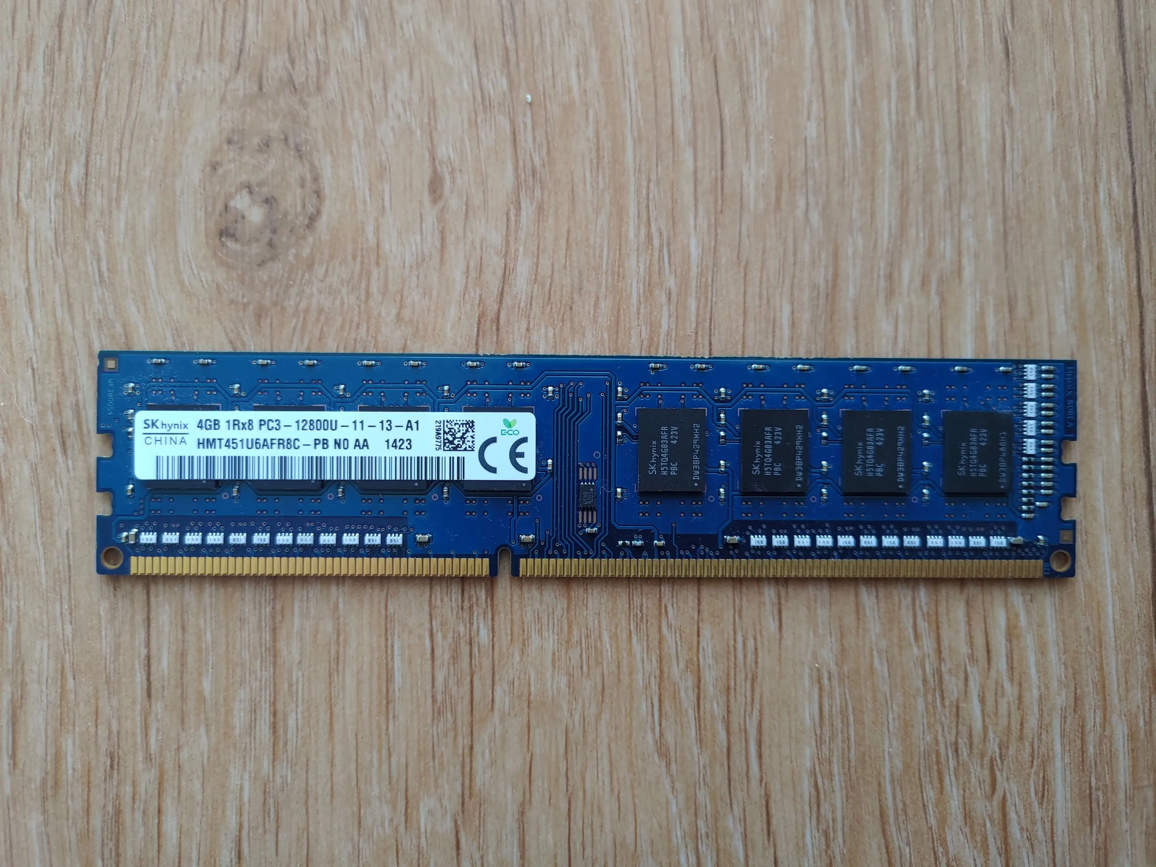 Оперативная память Hynix DDR3 PC3 1RX8 4 Гб 1600 МГц 240 контактов ГБ DIMM 4G 12800U | Компьютеры и