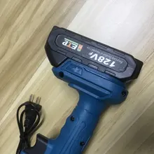 Minisierra eléctrica de 18V para árboles frutales, herramientas de carpintería para jardín, 1200W, con batería, cortadores de madera de mano, 6 pulgadas, más nueva