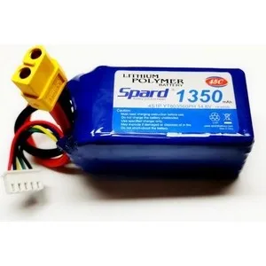 

Battery spard Li-Po 1350mAh, 14,8V, 45C, xt60-yta005