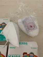 FFP2 Mascarillas KN95 máscara para niños 5 capas cara máscara KN95 para niñas niños respirador de protección de los niños KN95 máscaras Fit 2-9 años