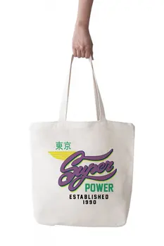 

Angemiel Bag Large Super Power Super Power Shopping Beach Tote Bag