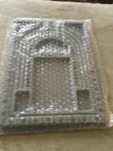 Tablero de cuentas aterciopeladas para fabricación de joyas, bandeja organizadora de Diseño Artesanal, accesorios de herramienta de medición, color gris