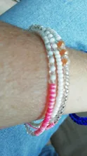 Pulsera de la Amistad Bohemia hecha a mano para mujer, brazalete con cuentas de semillas coloridas étnicas, regalo para fiesta en la playa, 2020