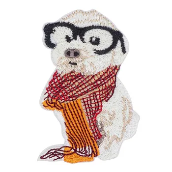 

Emb-17040 thermal applique 'puppy in the eyes' 5*7,2cm hobby & Pro