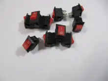 Snap-In Rocker-Switch Boat Position SPST On-Off KCD1 3A 15--10mm 10pcs/Lot 2p Single-Pole