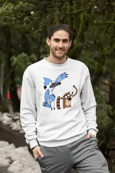 

Angemiel Wear Rigby And Mordecai Men Sweatshirts