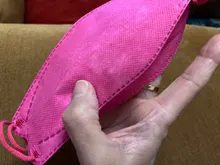 Mascarilla facial FFP2 KN95 para adultos, máscara respiradora FFP2, Color negro, rojo, FFP3