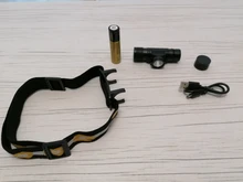 LED Headlamp Head-Torch Boruit D10 Rechargeable Waterproof 18650 Powerful-3000lm Camping