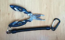 Alicate multifuncional de pesca, cuerdas de náutico, pinzas seguras para Kayak, Camping, aparejos de pesca, herramientas para peces #2, nuevo