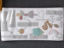 Mural Decals Wallpaper Decor Height-Measure Animal-Trees Nursery Forest Creative Nordic Modern