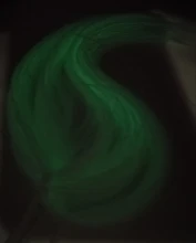 Lunker resplandor luminoso Ultravioleta fluorescente volar hilo de pesca strand línea de cuerda atar diy material ayudar ganchos moscas