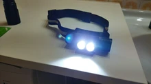 Mini Headlamp Head-Torch Waterproof Flashlight LED Hunting Rechargeable High-Power Boruit xm-L2