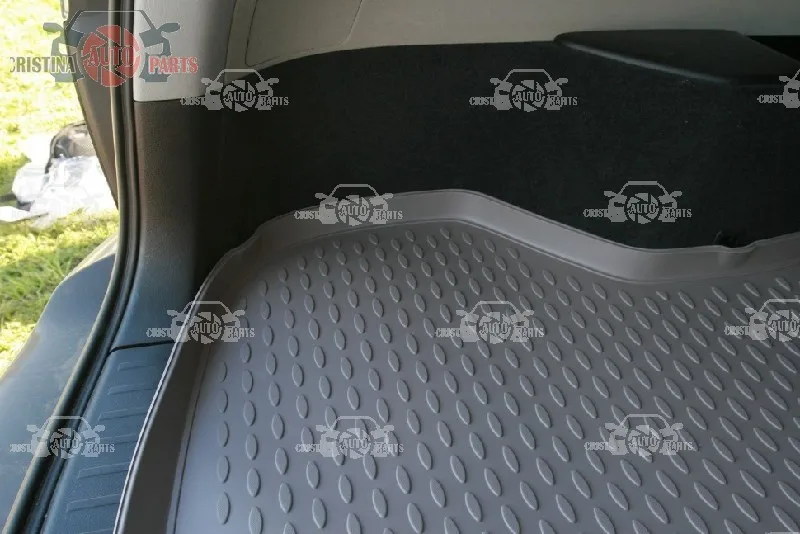 Багажник коврик для toyota harrier 2003~ 2008 багажник пол коврики Нескользящие полиуретановые грязезащитные багажник стайлинга автомобилей