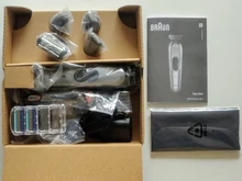 Braun Todo en Uno MGK 7221 Recortadora barba y cortapelo - Set 10 en 1, Maquinilla Gilletfe Fusión5 ProGlide, 4 peines