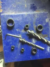 Localizador de taladro de carpintería, broca de taladro, collares de parada de profundidad, posicionador de anillo, broca de taladro de madera, 3-16mm, 8 uds.