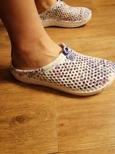 Fashion Ladies Beach Breathable Mesh Slippers Slippery Clogs Shoes