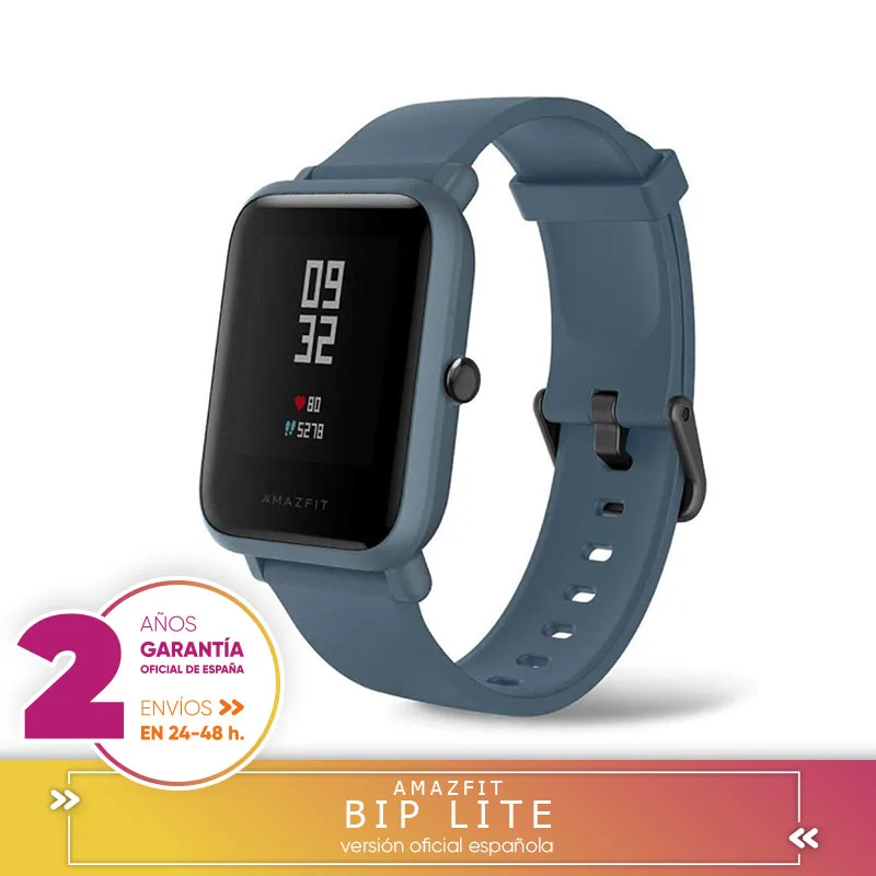 Xiaomi Huami Amazfit Bip Lite Smartwatch 3ATM Resistente al agua 45 días en espera 1,28 pulgadas Pantalla táctil Bluetooth 4,1