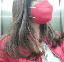 Mascarillas protectoras KN95 FFP2 FP2 FPP2, máscara facial de Color puro, anti-pm2. 5