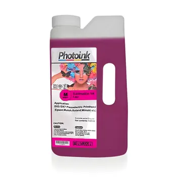 

EPSON DX5 / DX7/5113 Sublimation for 1000 ml RED MAGENTA Wide Format Ink (T-SD7) reliable Quality Vivid Color