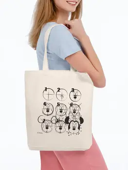 

Canvas bag "Mickey Mouse. Icon sketch ", unpainted unisex, Disney