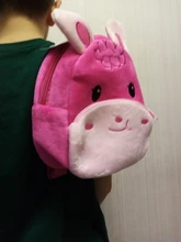 Mochila de dinosaurio para niños pequeños, mochilas de colegio de felpa con animales, bolsa para preescolar