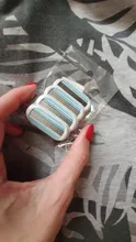 Cabezales de afeitado de 3 cuchillas, máquina de afeitar para el cuidado de la piel, recortador de pelo corporal reemplazable, accesorios de depilación, 4 unids/lote