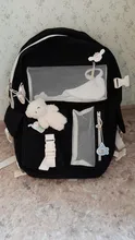 JOYPESSIE-Mochila de Nylon Kawaii para mujer, morral escolar impermeable a la moda para chicas adolescentes, bonita Mochila de estudiante, Mochila de viaje