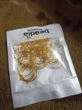 Plata oro 50 unids/lote 20 25 30 35mm aros pendientes de gran círculo oreja de alambre pendientes cables para la fabricación de la joyería DIY resultados