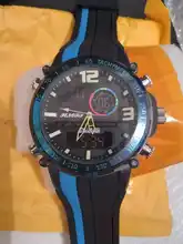 Waterproof Clock Wristwatch Dual-Display Digital Analog Top-Brand Sports Luxury Fashion