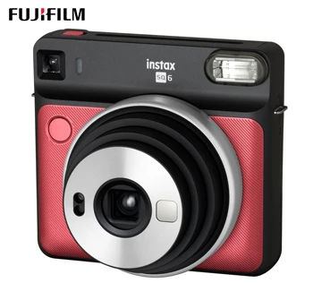 

Камера моментальной печати Fujifilm Instax / Фотоаппарат INSTAX SQUARE SQ6 Ruby Red