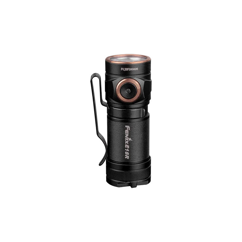 Fenix E18R Cree XP-L HI светодиодный перезаряжаемый карманный фонарь для повседневного использования+ аккумулятор