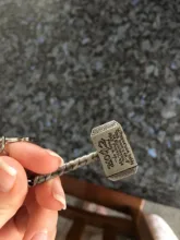 LLavero de Thor Hammer, Mjolnir 1:1, mundo oscuro, Ragnarok, llavero con anilla, Vikingo, Odín, nórdico, mitología, personaje de Los Vengadores, venta al por mayor