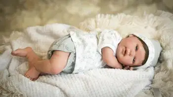 

Arias Reborn doll 45cm Mies Gray C/toy hair