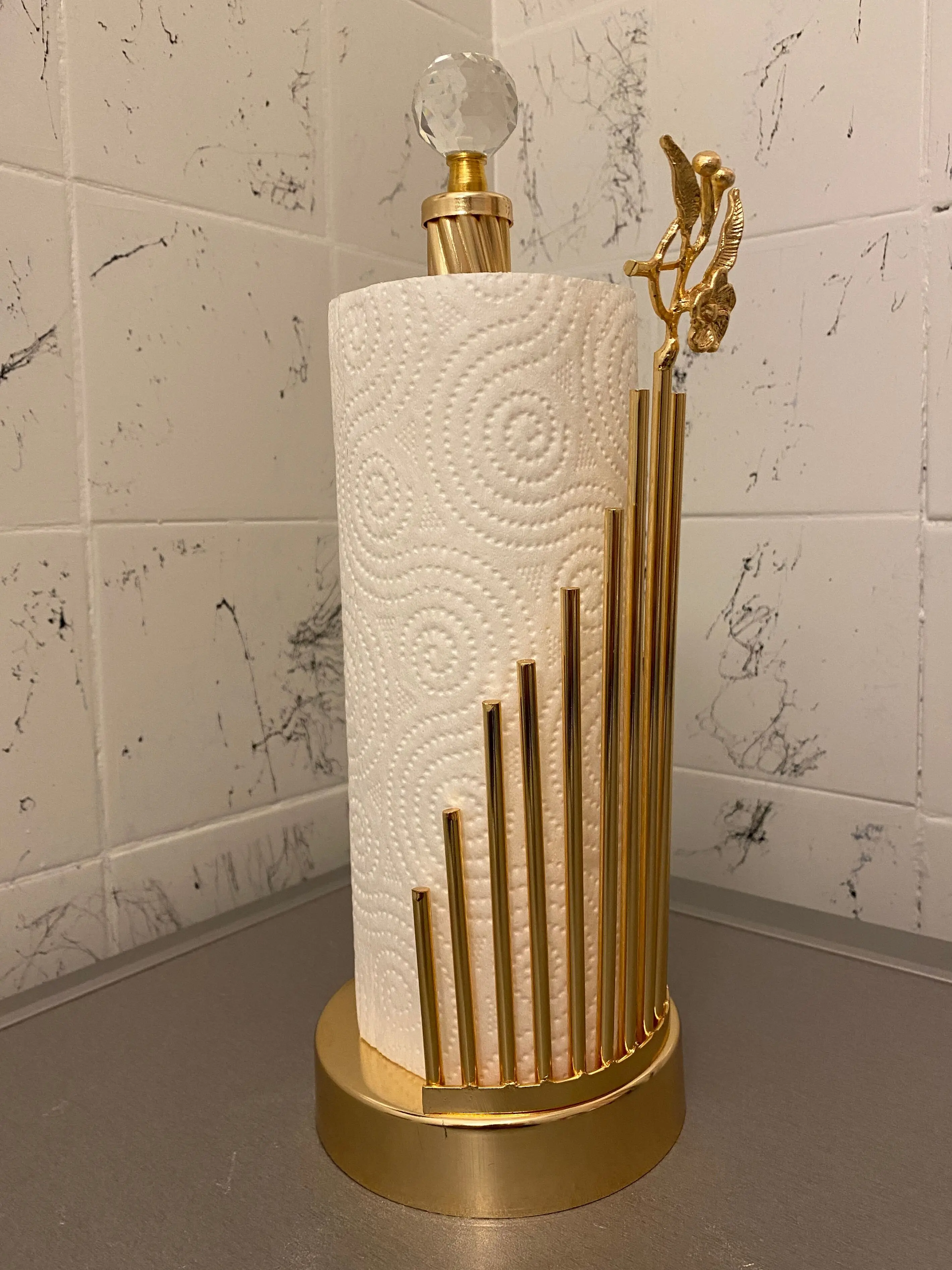elegant gold canister set for kitchen counter