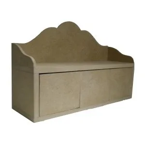 

Ah6140131 MDF workpiece mini chest of drawers figured edge 3 drawers, 21 х12х12см