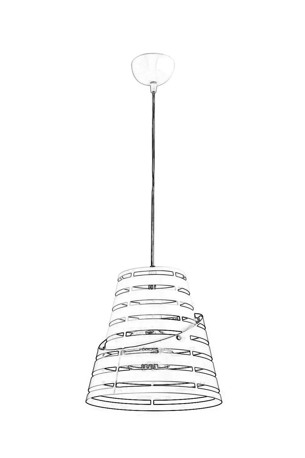 AVONNI AV-4111-BTK-25 окрашize окрашенный кулон, E27, металл, 25c
