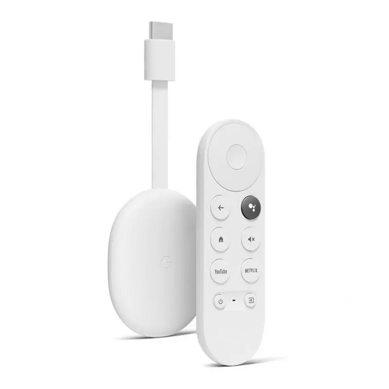 Google Chromecast Con Google Tv 4K Hdr White Ice Androd Tv Nuovo Dolby Digital, Dolby Digital Plus, Dolby Atmos Dolby Vision