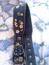 Dog-Collar Pitbull-Leash Dogs Reflective Puppy Big Small Adjustable with Buckle for Medium