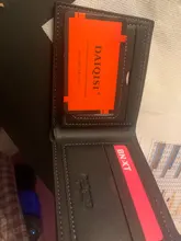 Billetera de cuero de negocios para Hombre, Billetera de marca de lujo, monedero delgado para Hombre, Billetera delgada para tarjetas de crédito, Portafoglio