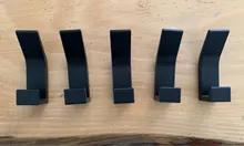 Double-Hook Kitchen-Accessories Bathroom Clothes Bedroom Black White For Livingroom 5PCS