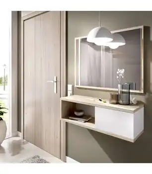 

Hallway Kam with mirror and cajon.