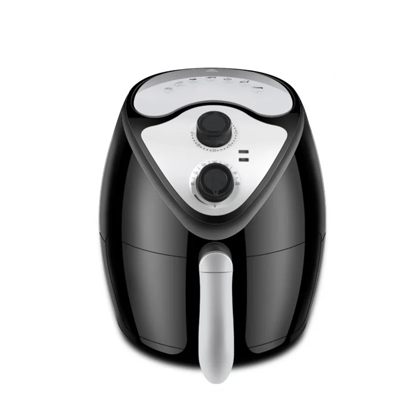 US $140.25 Kindar Air Fryer Deep Fryer Cooker 4L Multifunction Chic Appliance French Fries Novice Kitchen Double Pot Non Stick Health