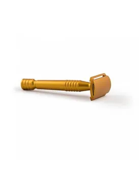 

Razorock Lupo Gold Anodized Safety Razor